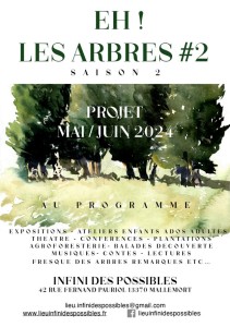 Affiche Eh Les Arbres 2024